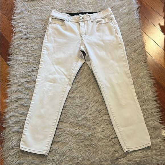 Tribal Jeans Light Gray Ankle Jegging - Picture 1 of 7